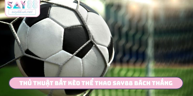 Thủ thuật bắt kèo thể thao SAY88 bách thắng
